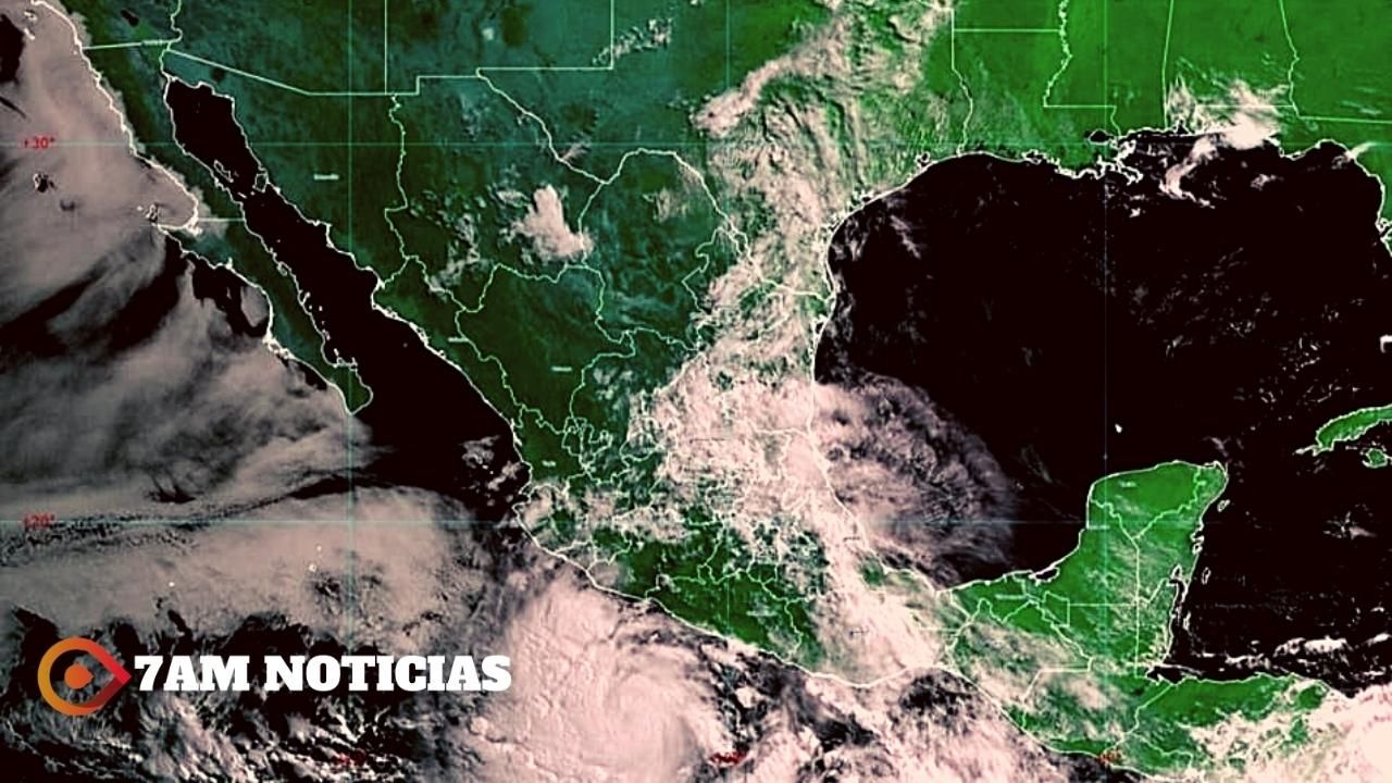 “Blas” ya es huracán categoría 1 y provocará lluvias intensas en Colima