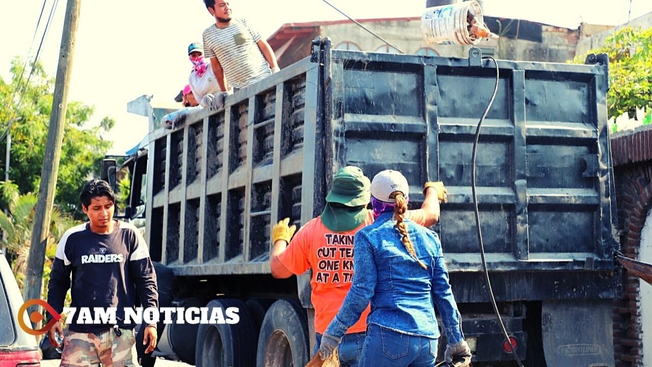 Más de 5.3 toneladas de cacharros retiró el Ayuntamiento de las vías públicas de Manzanillo