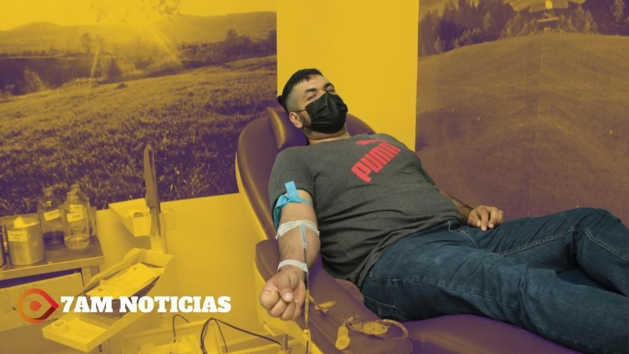 Donante de sangre salva vidas y beneficia su salud