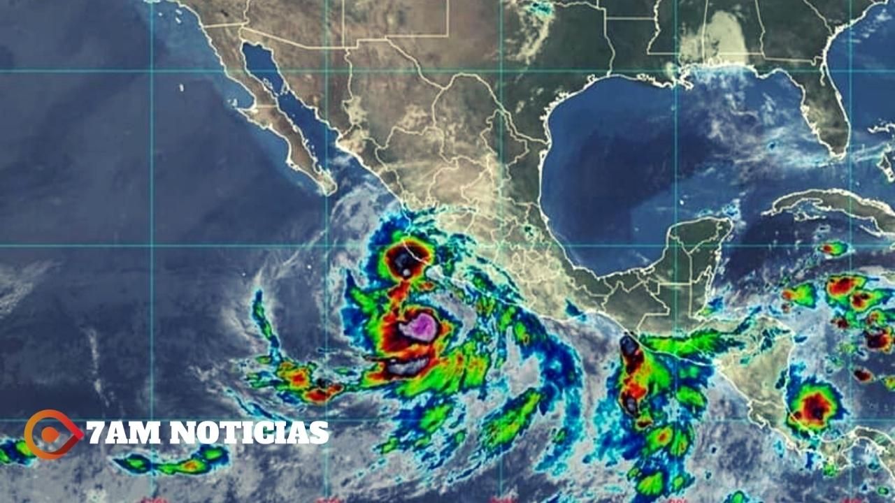 Huracán “Blas” provocará lluvias torrenciales en Colima: SMN