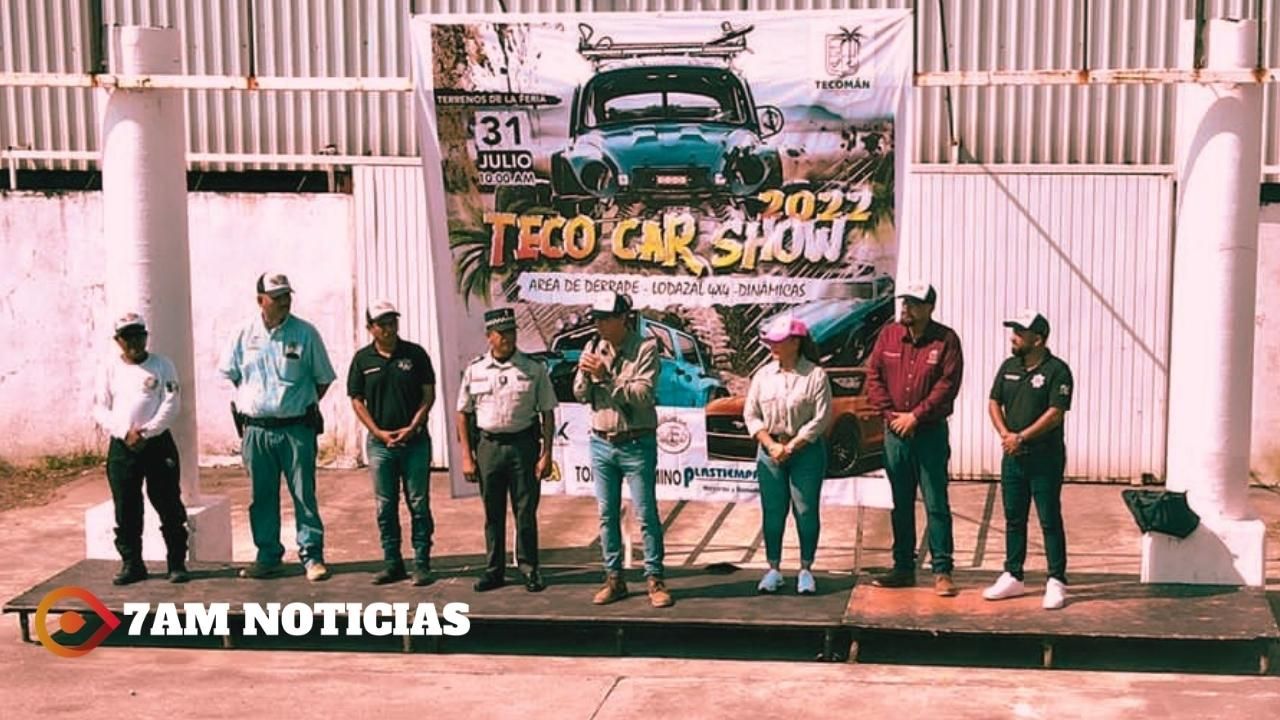 Todo un éxito el primer «Teco Car Show»