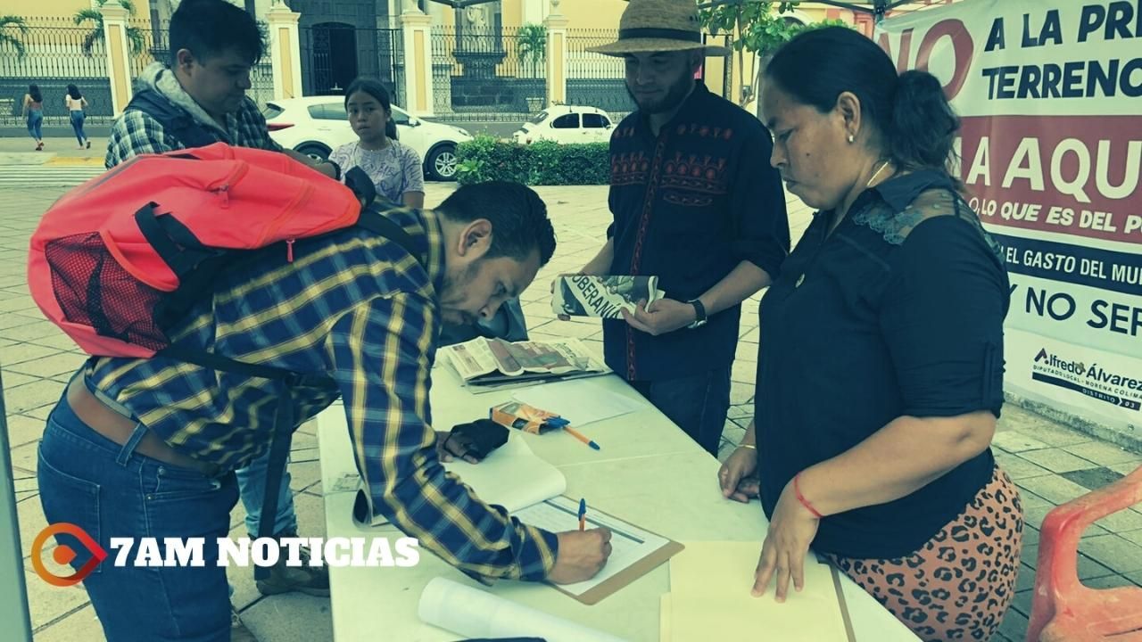 Organización popular, necesaria para detener el despojo que pretende hacer el Ayuntamiento de Colima: Alfredo Álvarez