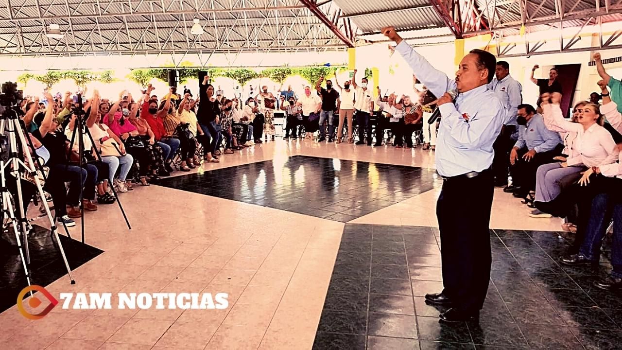 Anuncia Martín Flores Castañeda su decisión de participar en la Elección por la Dirigencia Sindical del STSGE