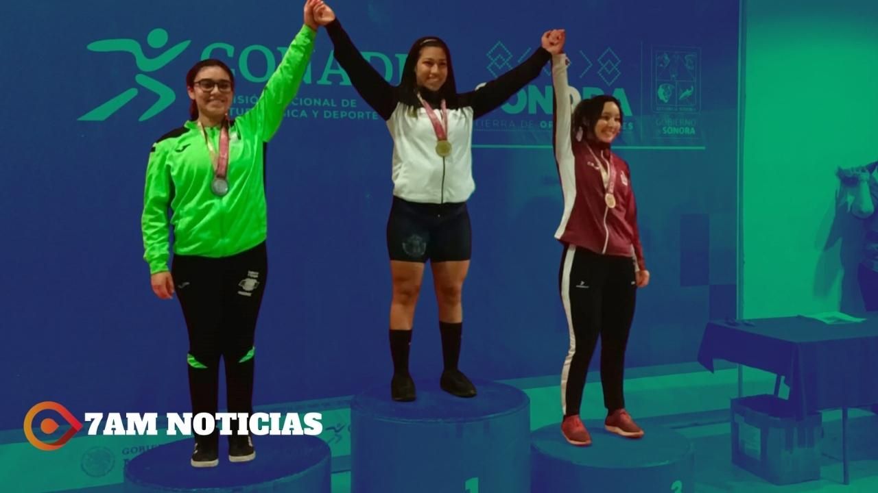 Angie Guanche consigue bronce para Colima en halterofilia de los Nacionales Conade 2022