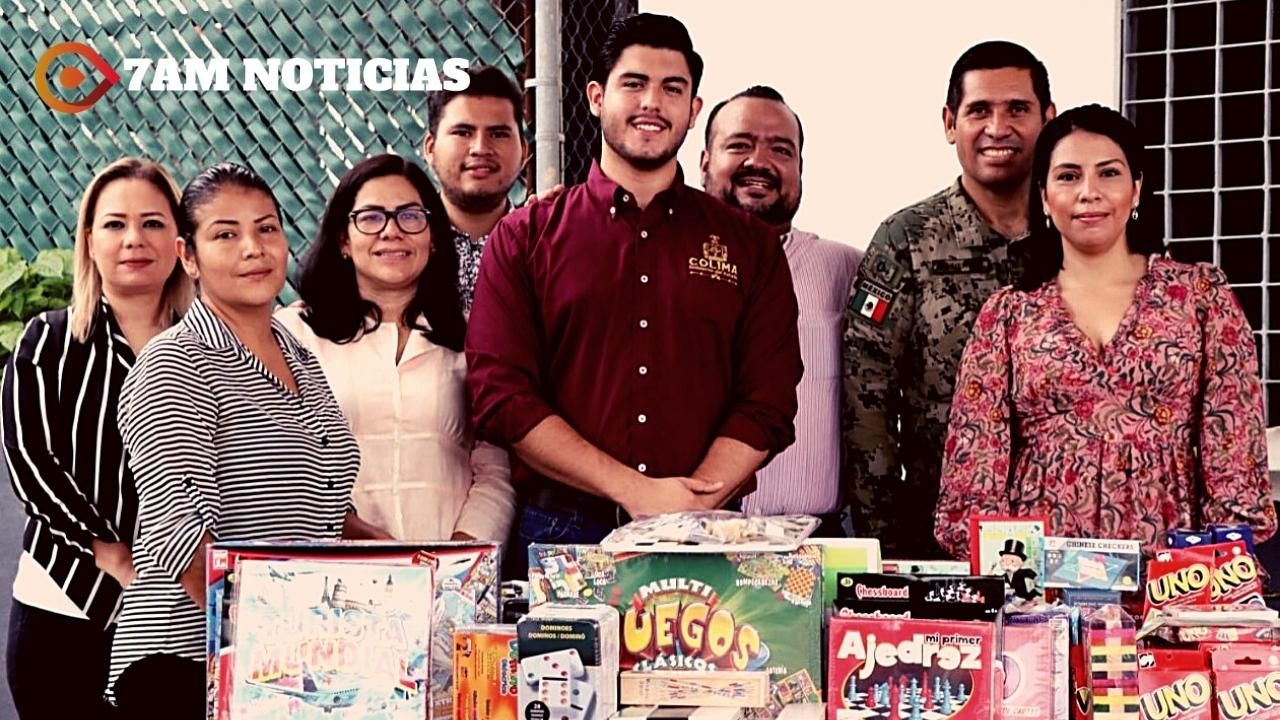 Subsejuv entrega 430 juegos lúdicos a jóvenes en el Cereso de Colima