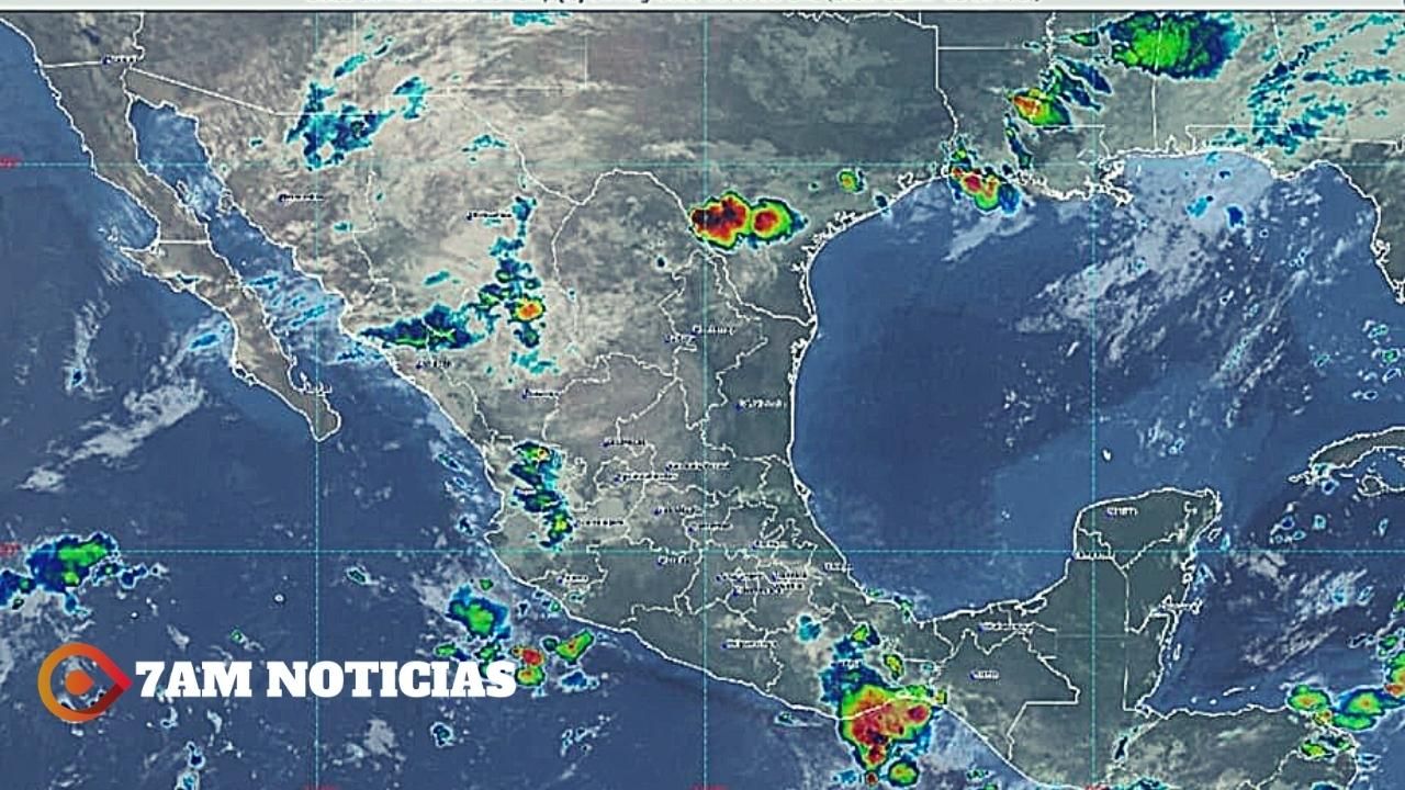 Chubascos y lluvias puntuales fuertes en Colima esta tarde: Protección Civil