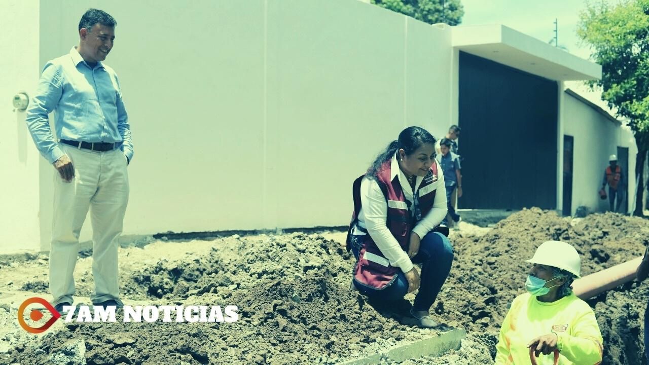 Griselda Martínez: la calle Guadalupe Ramos será de concreto hidráulico, con red de agua y drenaje