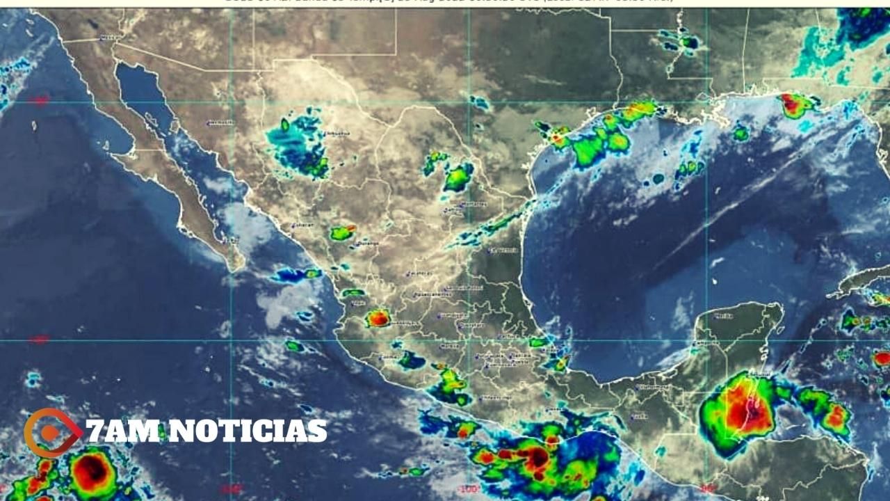 Protección Civil: seguirán chubascos y lluvias puntuales fuertes en Colima