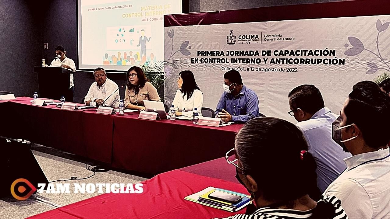 Contraloría realizó Jornada de Capacitación en Control Interno y Anticorrupción