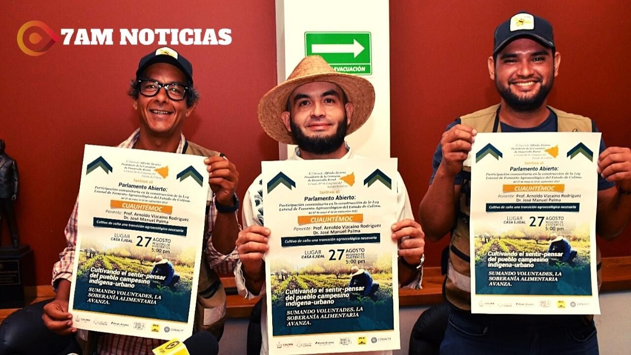 Diputado Alfredo Álvarez invita al foro “Cultivo de caña, una transición agroecológica necesaria”