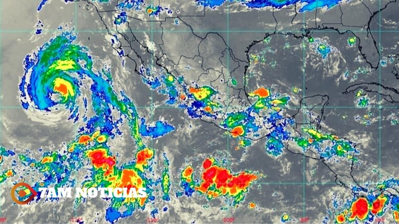 Alerta: lluvias puntuales fuertes en Colima en las próximas horas