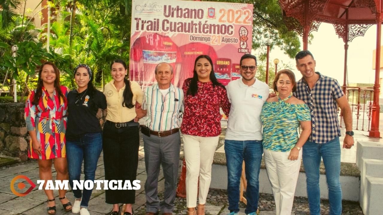Invitan a participar en la carrera Urbano Trail Cuauhtémoc, en 5K y 12K