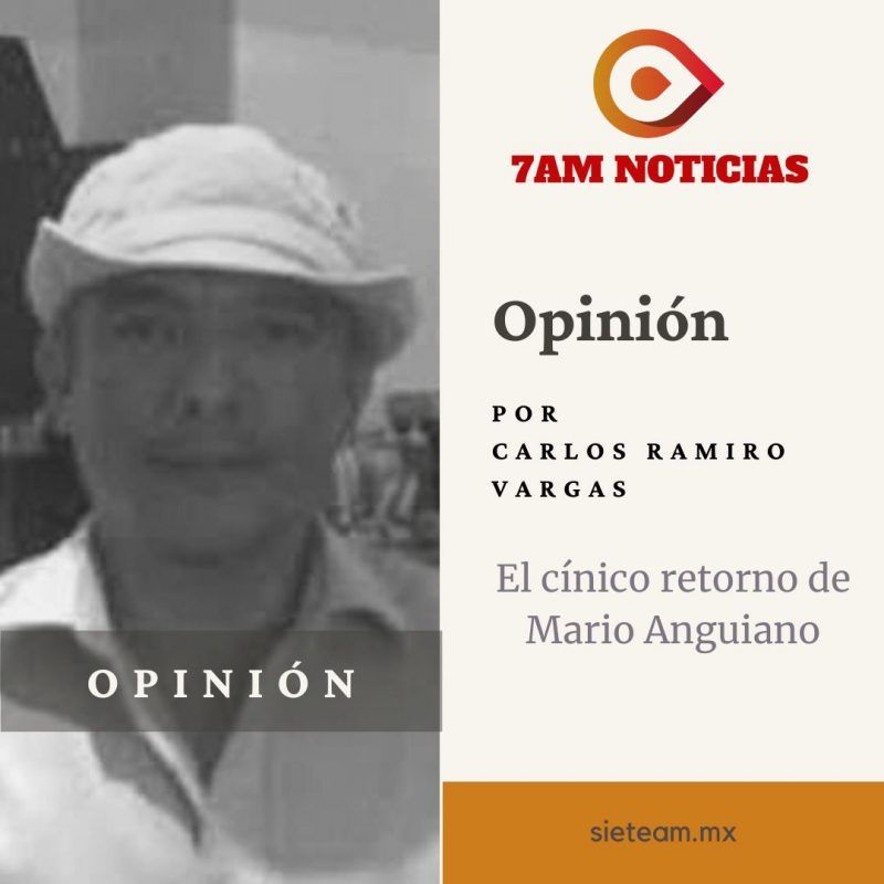 Opinión - El cínico retorno de Mario Anguiano