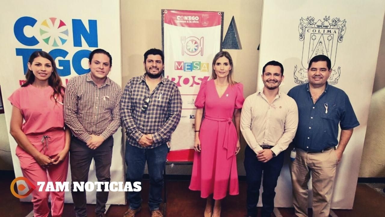 A través de campaña "Mesa Rosa” Ayuntamiento de Colima recaudará fondos para mastografías