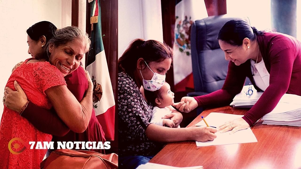 Entrega Griselda Martínez apoyos para 70 familias con un monto de 230 mil pesos