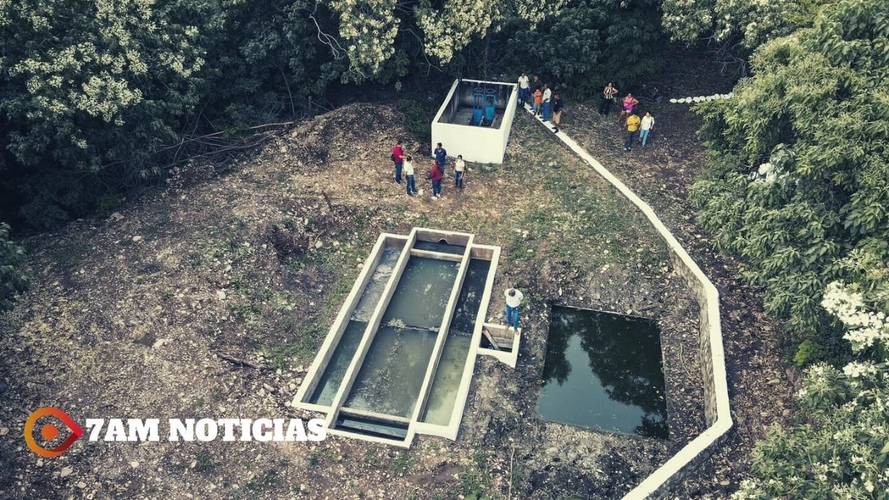 Rehabilitación de planta de tratamiento de aguas residuales en Tecolapa