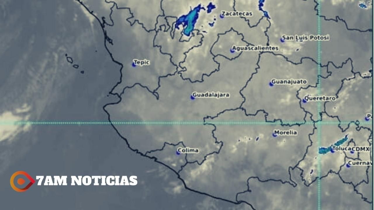 Pronóstico de lluvias aisladas en Colima y trece estados más, este lunes