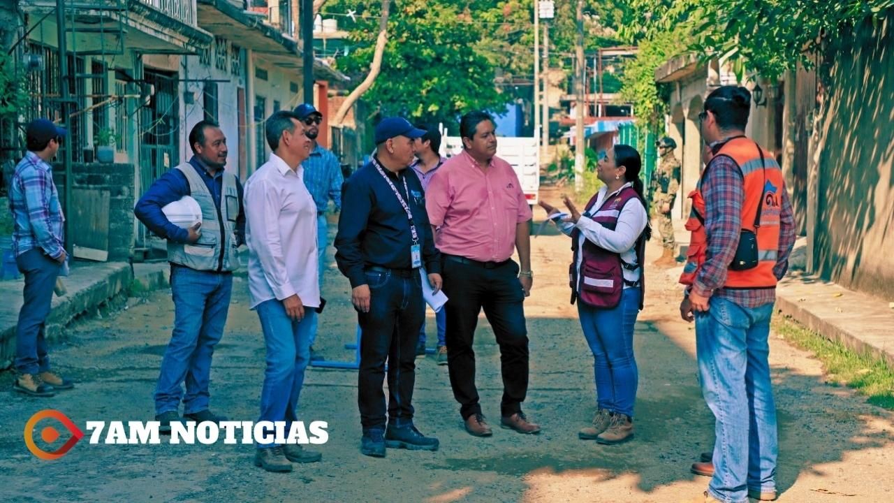 Griselda Martínez arranca obra para cambiar la red de distribución de agua en colonia las Joyas