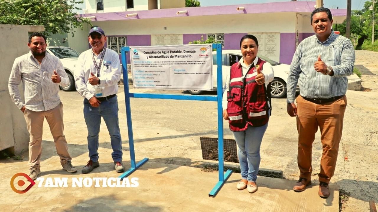 Griselda Martínez da inicio a las obras que mejorará el servicio de agua en la colonia 16 de Septiembre