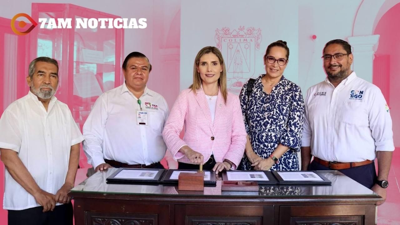 Ayuntamiento de Colima y Correos de México rinden homenaje a personal de salud