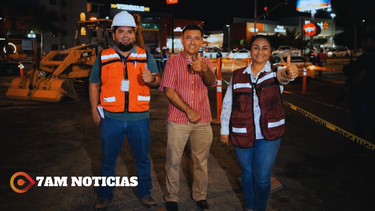 Griselda Martínez arranca trabajos permanentes hasta reconstrucción total en cruce de vialidades