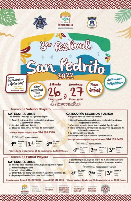 El próximo fin de semana Ayuntamiento realizará el Tercer Festival “San Pedrito”