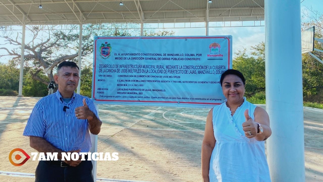Griselda Martínez entrega obra para el beneficio de cientos de habitantes de Puertecito de Lajas