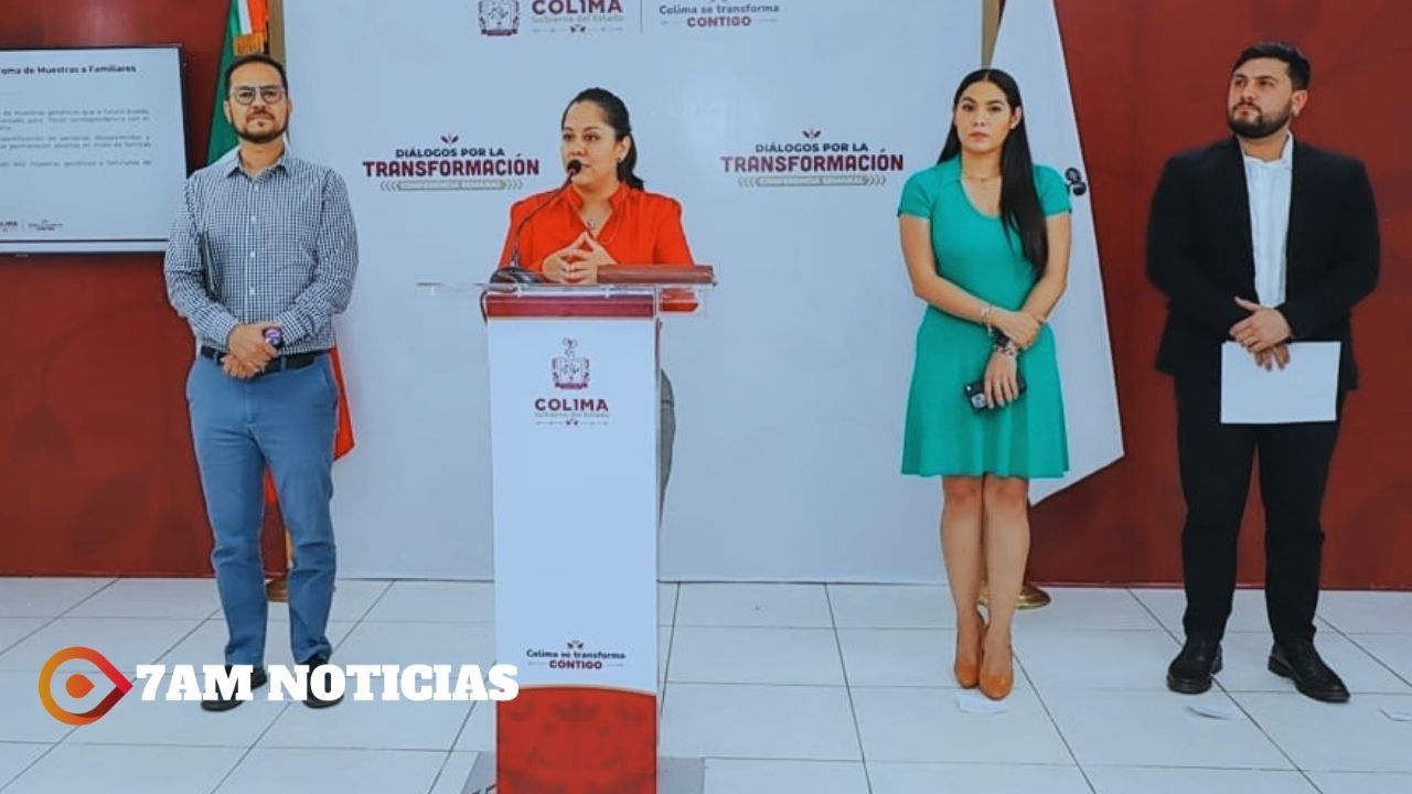 Indira: En Colima, Brigada Nacional ha tomado muestras genéticas a 442 familiares de personas desaparecidas