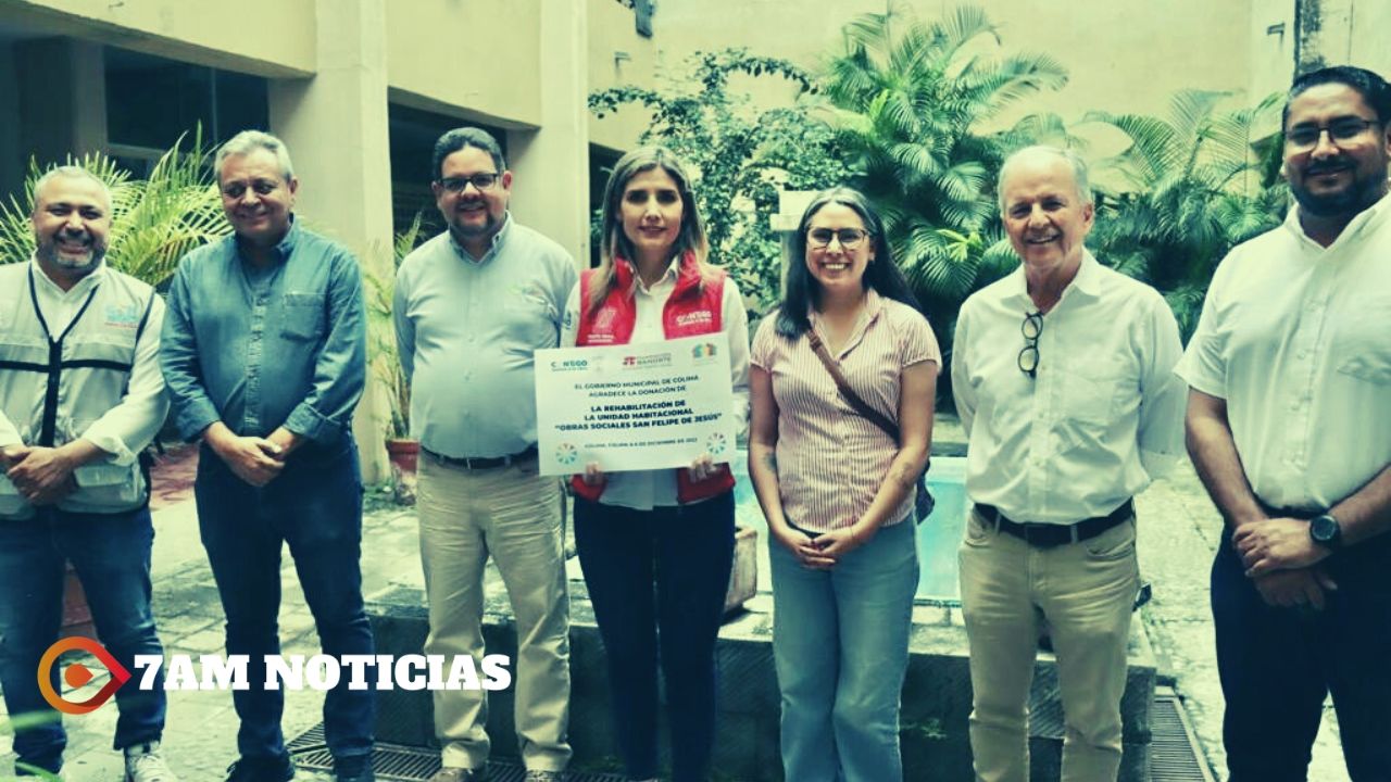 Ayuntamiento de Colima y Fundación Banorte rehabilitarán Unidad Habitacional “San Felipe de Jesús”