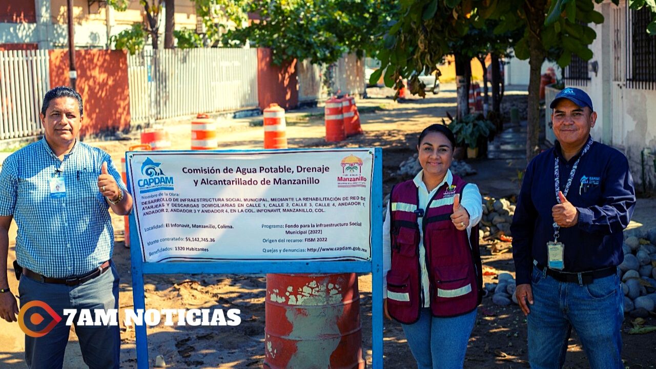 Griselda Martínez supervisa obra de drenaje, ya no habrá descargas a la laguna del Valle de las Garzas