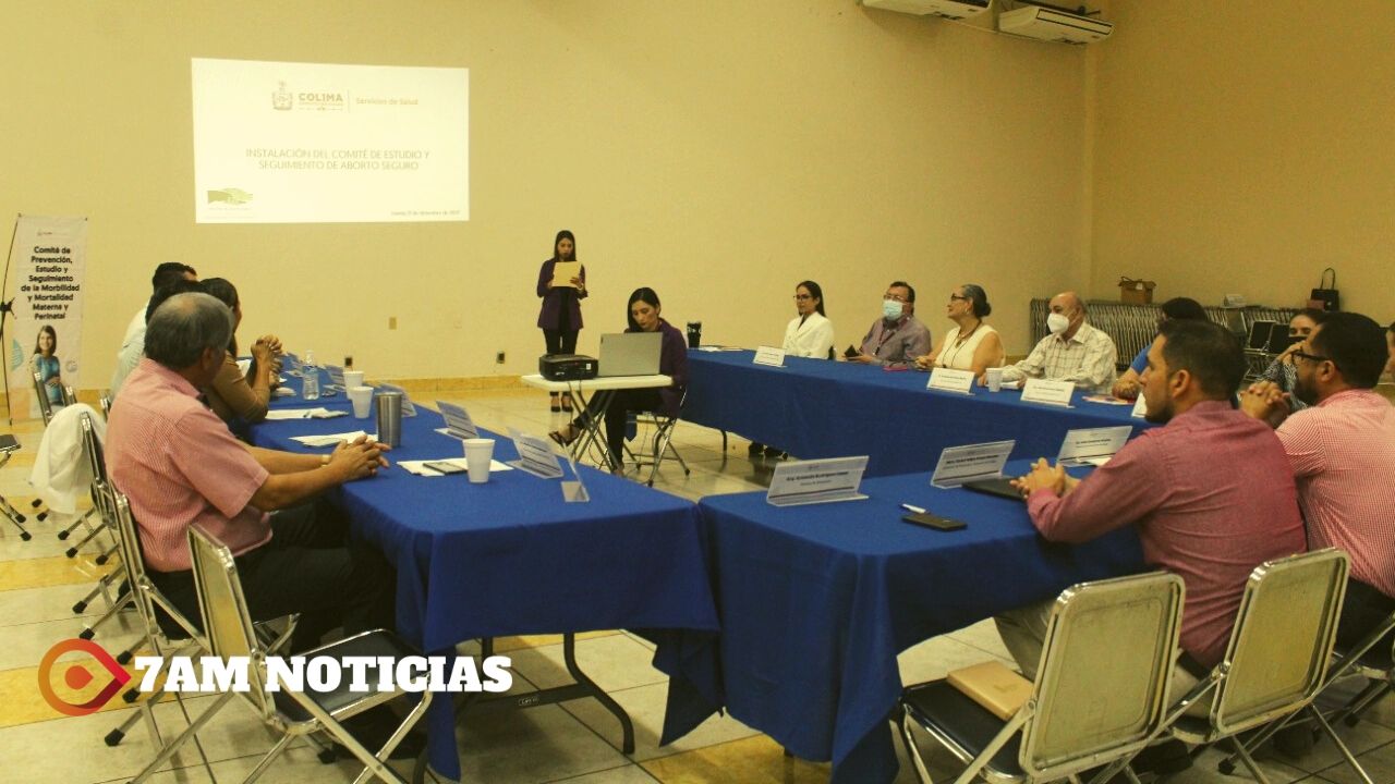 Instalan en Colima el Comité de Estudio y Seguimiento de Aborto Seguro