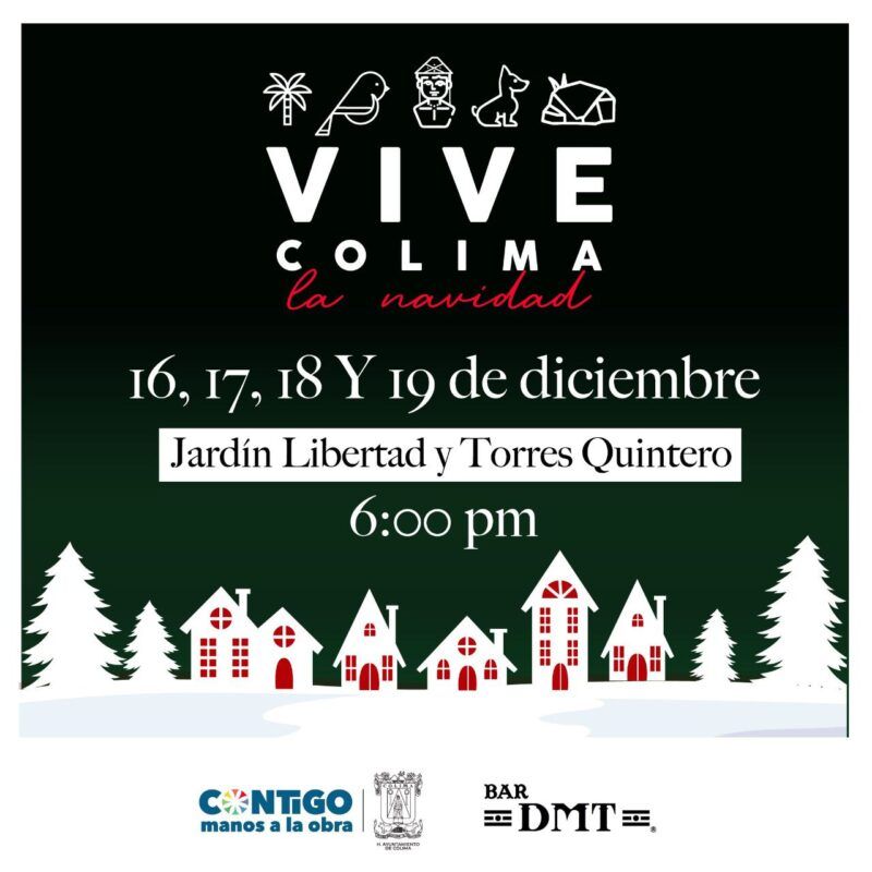 Margarita Moreno anuncia los festejos “Vive Colima la Navidad”