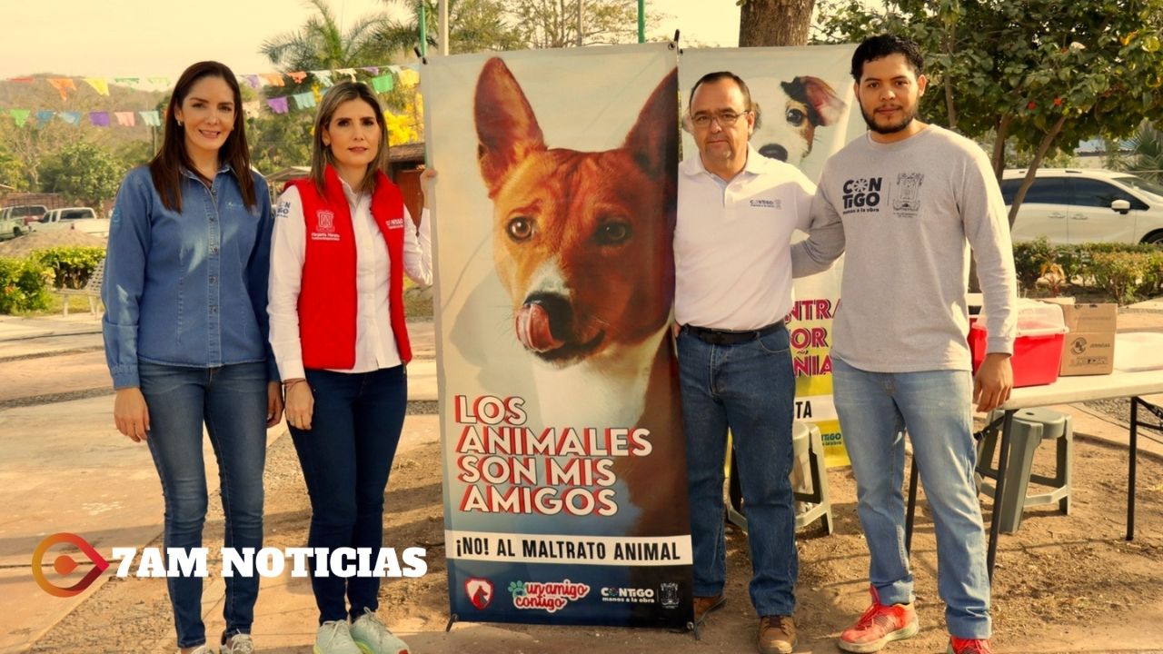 Margarita Moreno comienza nueva campaña de vacunación antirrábica para mascotas