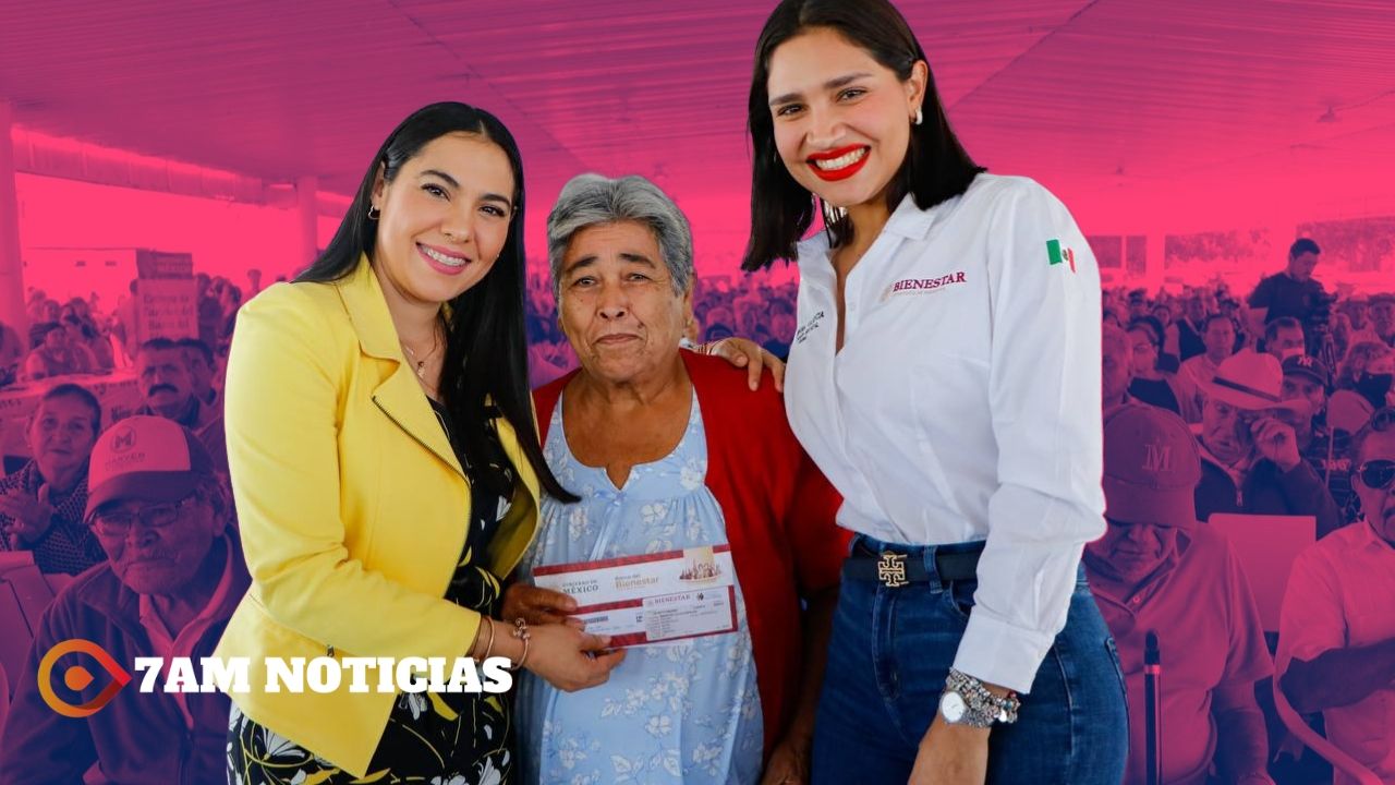 Indira participó en entrega de 900 tarjetas de la Pensión para el Bienestar a Personas Adultas Mayores de Manzanillo