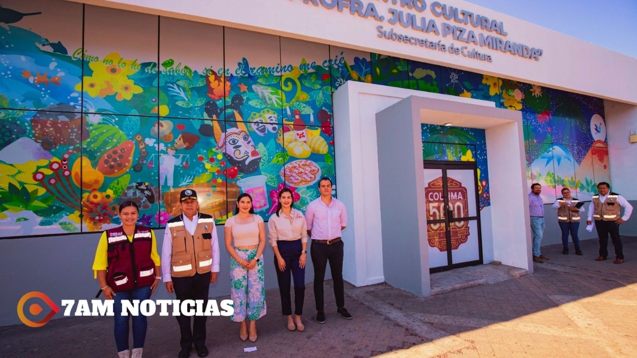Gobernadora entregó #ObraQueTransforma Manzanillo: la remodelación de biblioteca “Julia Piza”