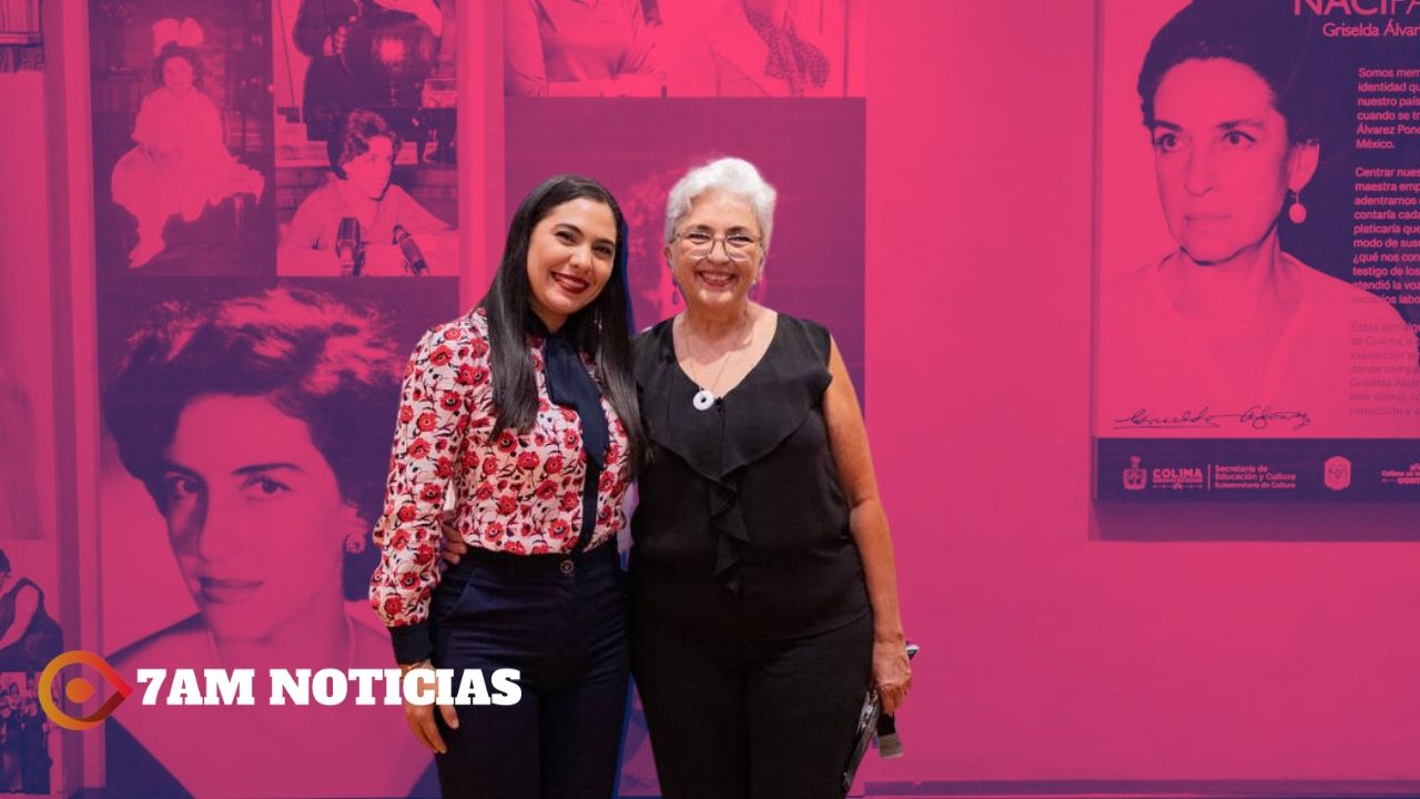 Griselda Álvarez, clave en la historia de Colima: Indira, al inaugurar exposición de la primera gobernadora