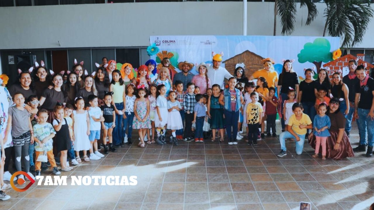 Secretaría de Educación y Cultura celebró el Día del Niño y la Niña en Colima
