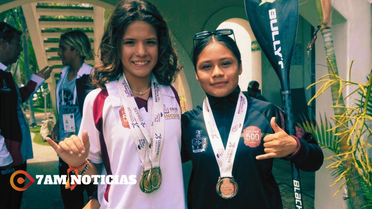 Colima cierra surfing con segundo oro para ‘Lilo’ González y bronce de Quetzali Baltazar