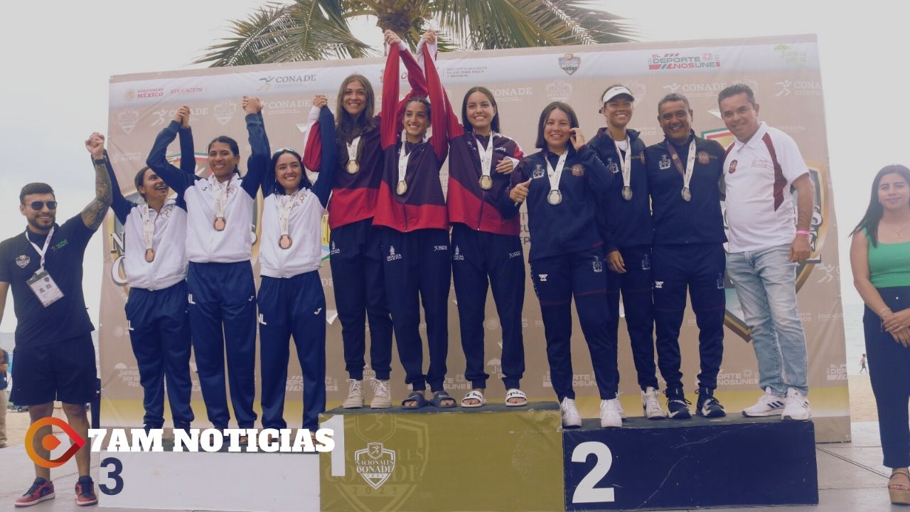 Colima logra plata y bronce en voleibol de playa de Nacionales Conade