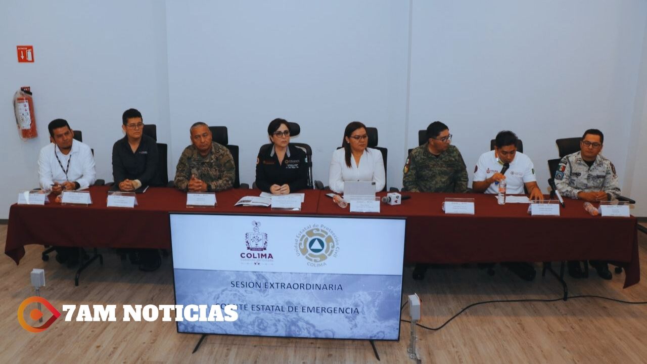 Protección Civil Estatal y Nacional anuncian medidas preventivas para Colima, ante el huracán 'Beatriz'