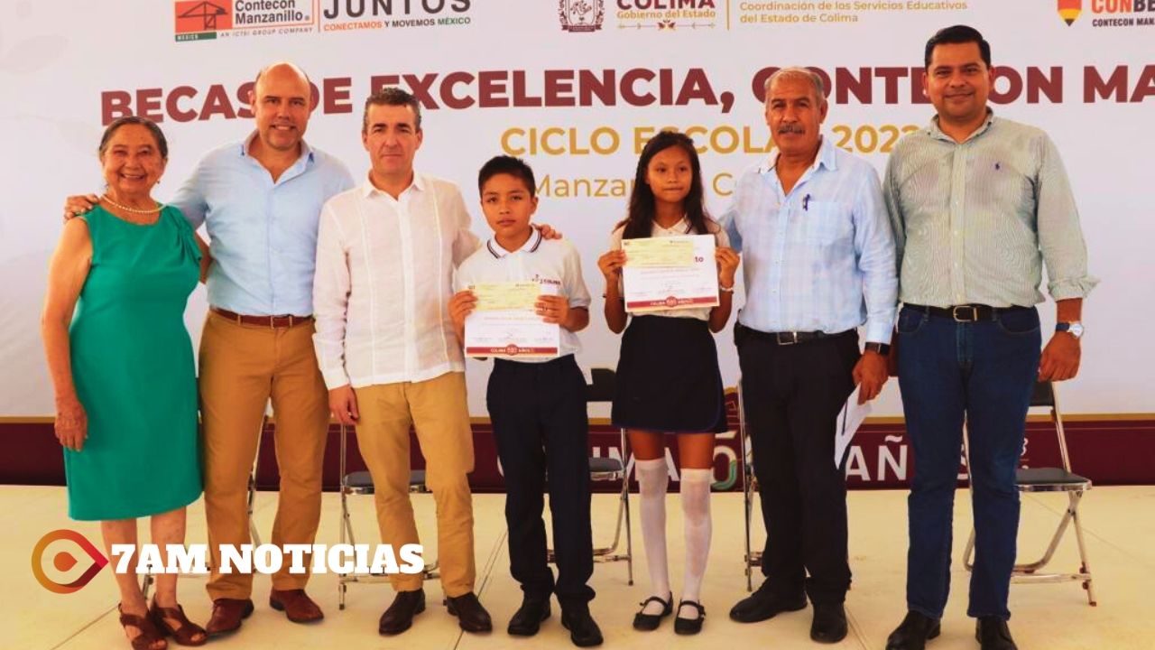 Estudiantes de Manzanillo reciben Beca de Excelencia CONTECON