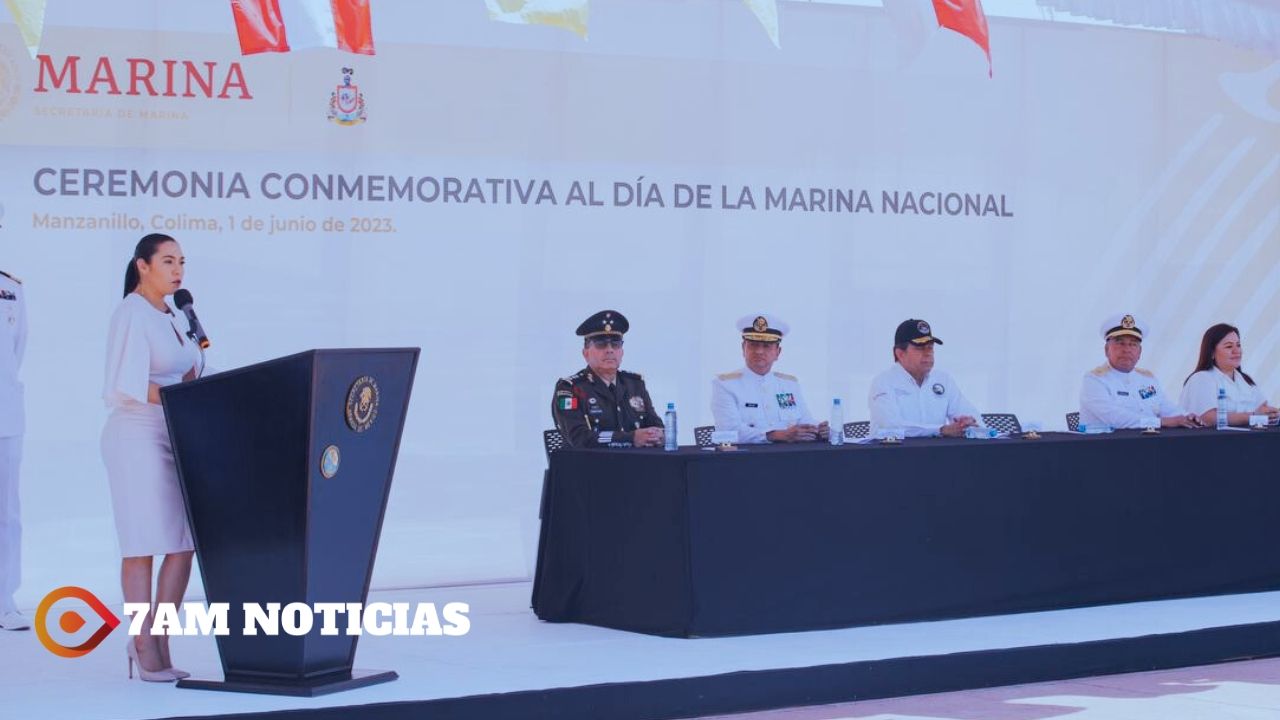 Gobernadora participa en ceremonia por Día de la Marina Nacional