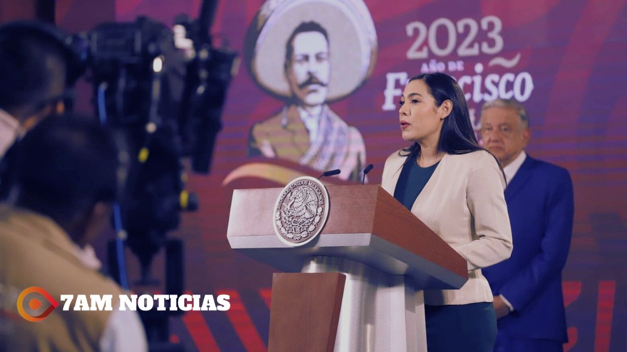 Indira acude a La Mañanera de AMLO; firma convenio para continuar avance de IMSS-Bienestar en Colima