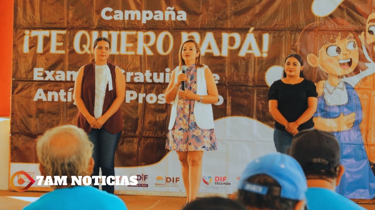 Inicia en Colima campaña 'Te quiero papá' para prevenir cáncer de próstata