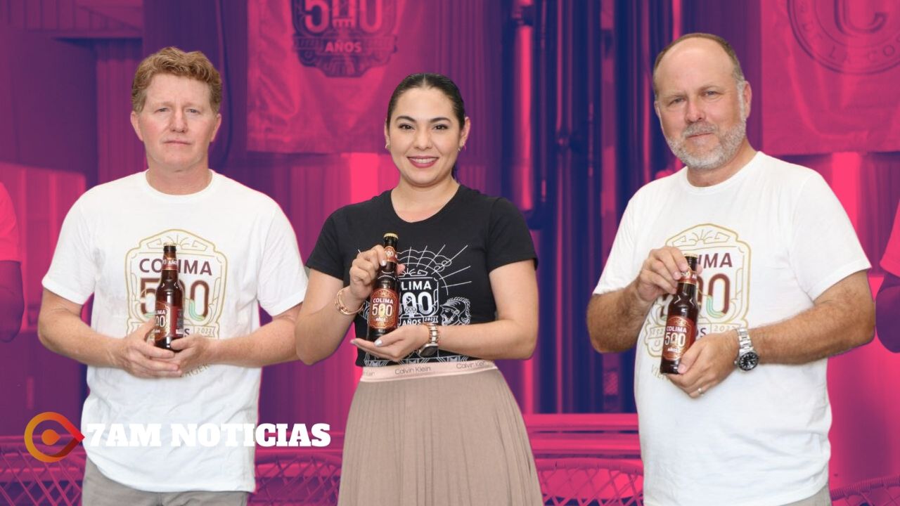 Gobernadora preside presentación de la cerveza conmemorativa ‘Colima 500’
