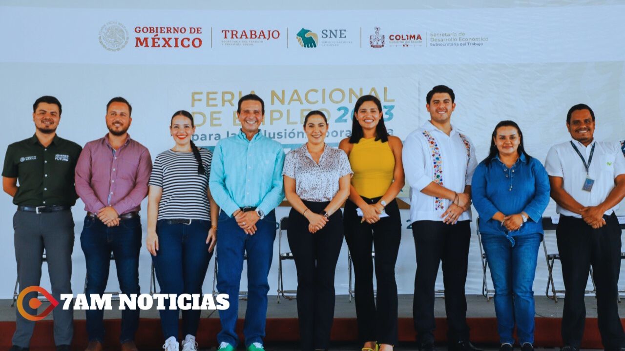 Gobernadora de Colima inaugura Ferias de Empleo para la Inclusión Laboral