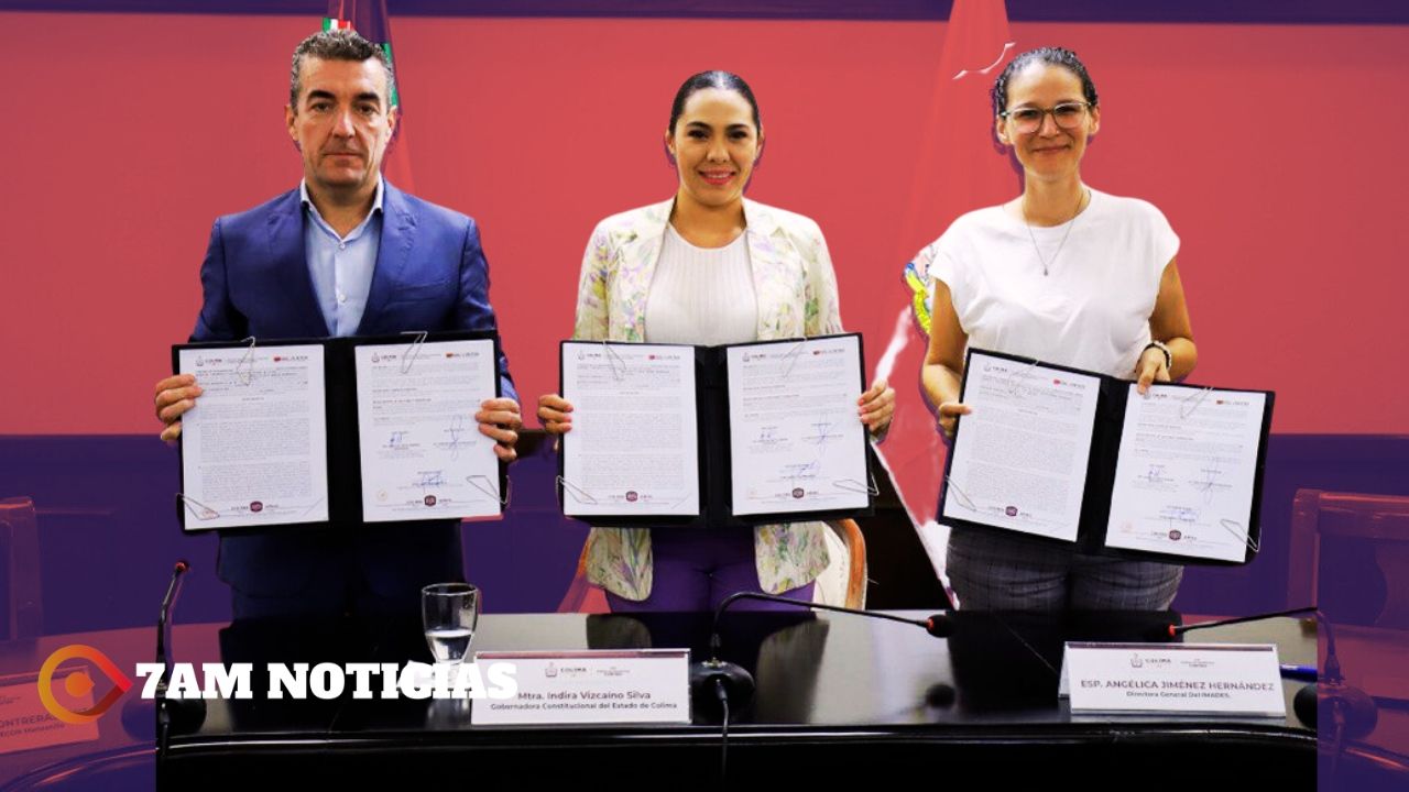 Gobierno Colima firmó convenio con Contecon para conservación y protección de Laguna de Cuyutlán