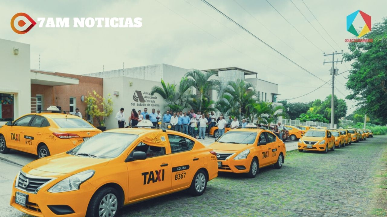 Taxistas de Colima se suman a Colecta Diamante de la Solidaridad de la JAP