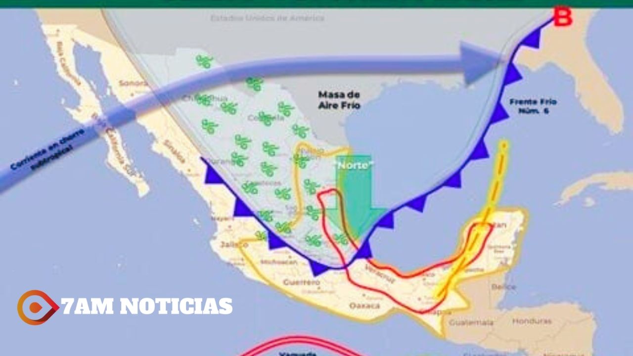 SMN: probables chubascos y lluvias fuertes en algunas zonas de Colima