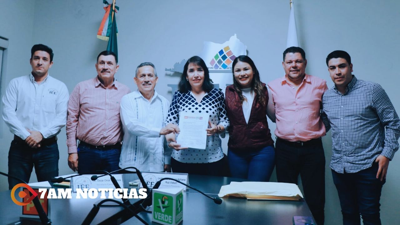 Registran Morena-PT-PVEM-PES coalición «Sigamos haciendo historia en Colima»